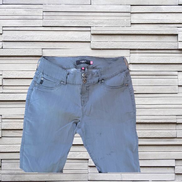 Torrid Gray Denim Jeggings Sz. 16 - Picture 5 of 8